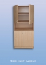  Шкаф с нишей 4-х дверный  на цоколе  Н-2010 / 0,45